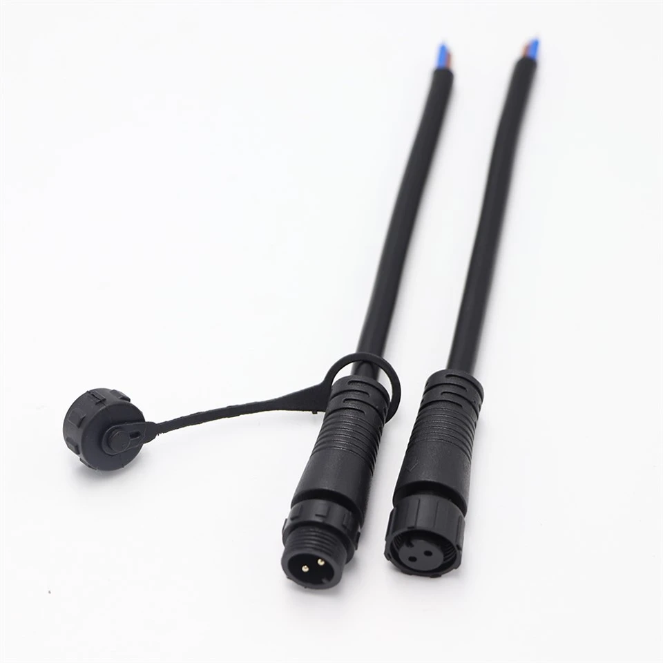 M12 7 পিন ফিল্ড তারেবল ওয়াটারপ্রুফ সংযোগকারী IP67